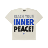 Hellstar 'Inner Peace' T-Shirt White / Royal Blue